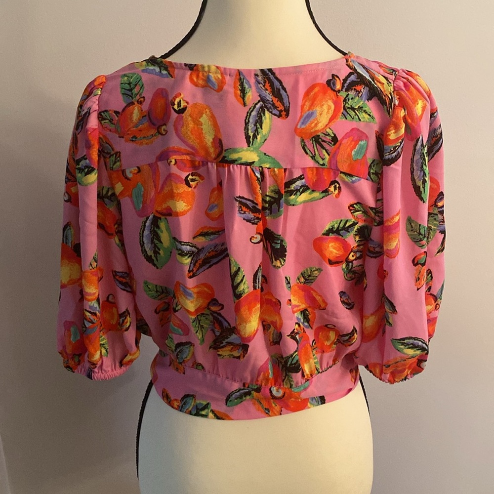 Joie New size small tropical top - Picture 6 of 9